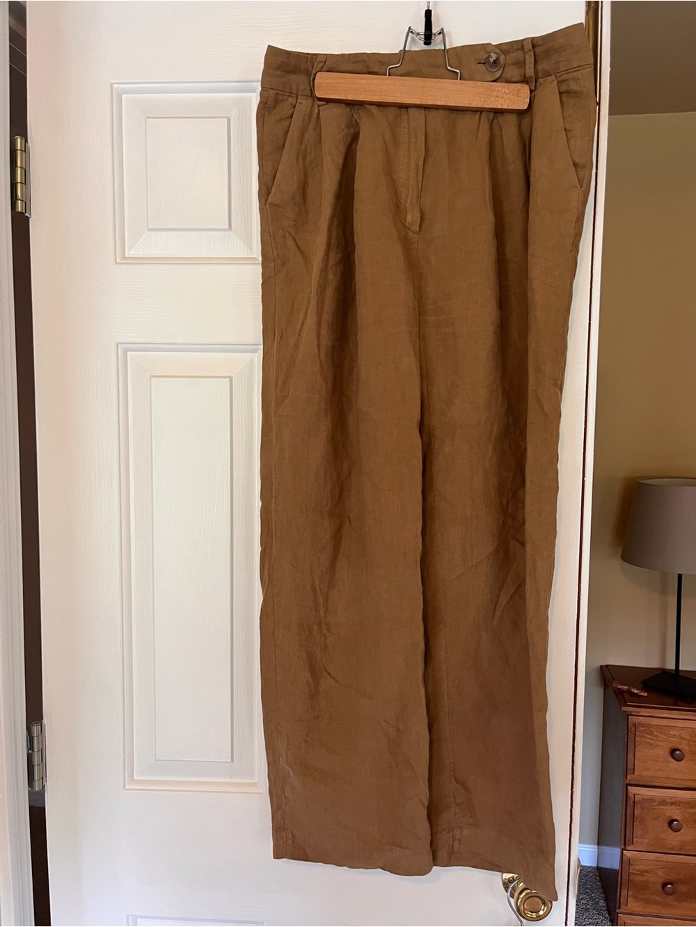 Massimo Dutti Linen Trousers